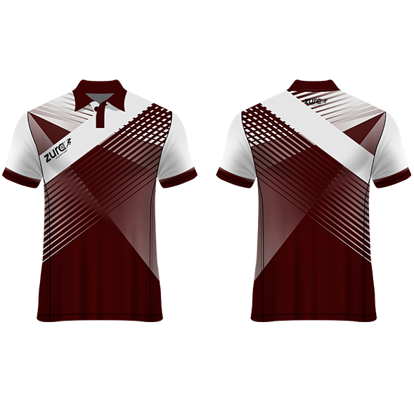 Maroon And White Panels