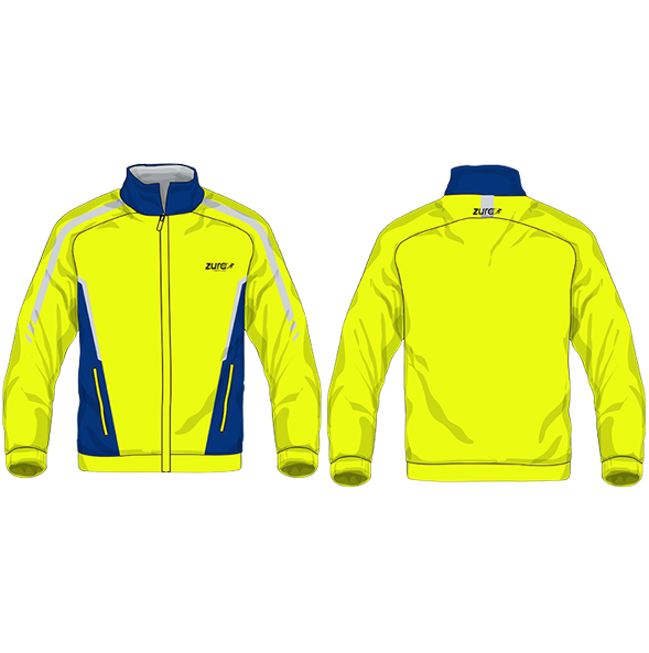 yellow navy blue and florescent grey